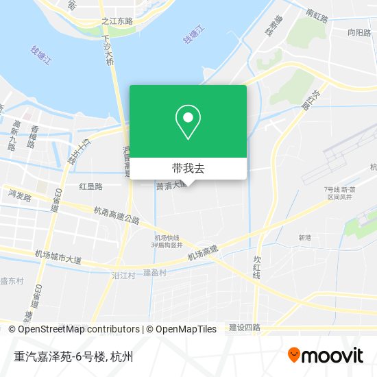 重汽嘉泽苑-6号楼地图