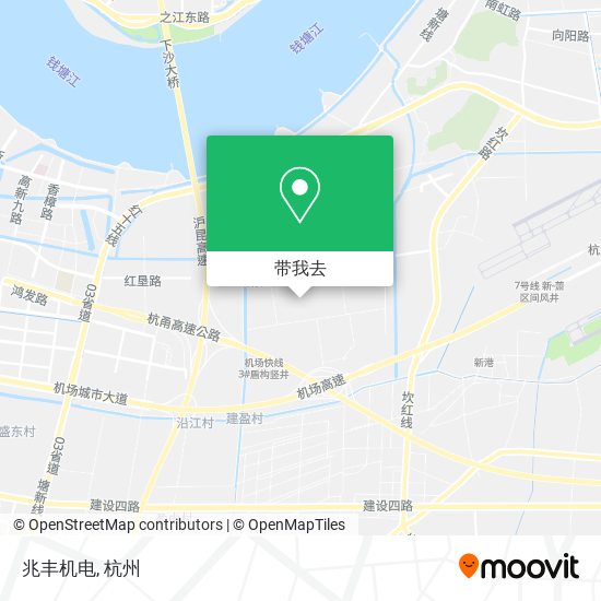 兆丰机电地图