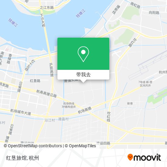 红垦旅馆地图
