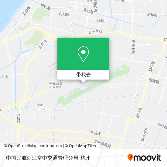 中国民航浙江空中交通管理分局地图