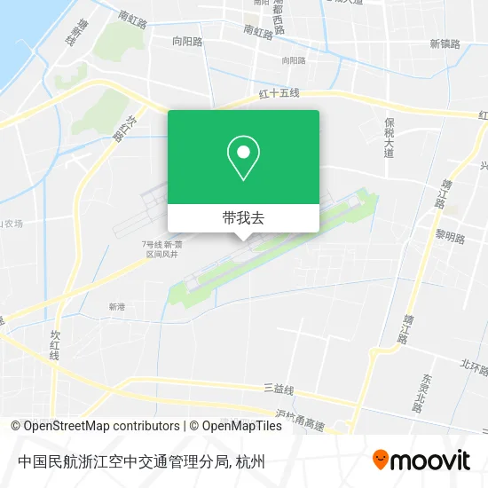 中国民航浙江空中交通管理分局地图