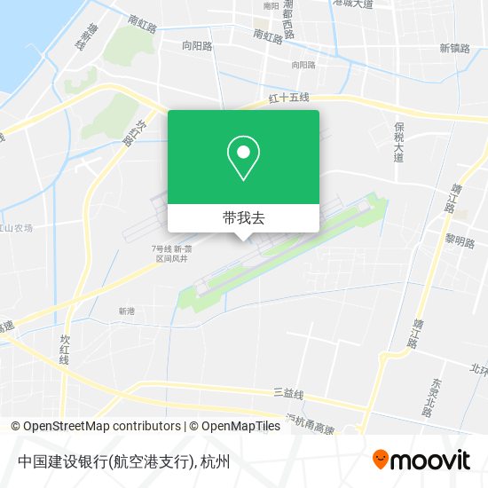 中国建设银行(航空港支行)地图