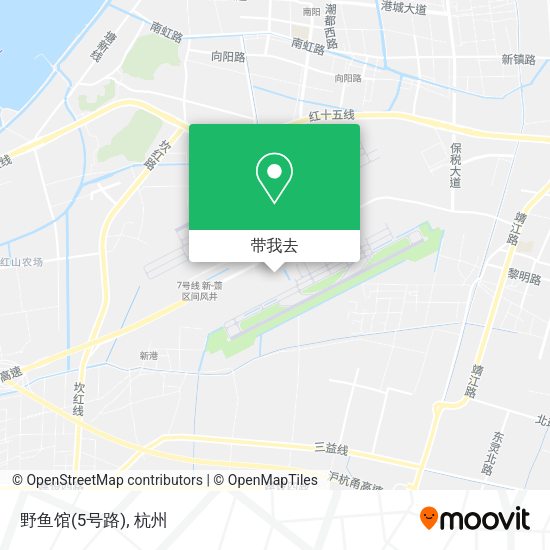 野鱼馆(5号路)地图