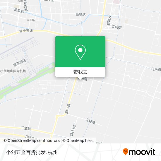 小刘五金百货批发地图