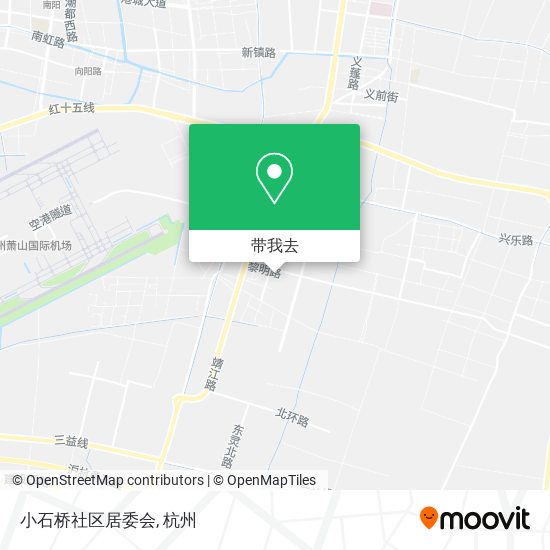 小石桥社区居委会地图