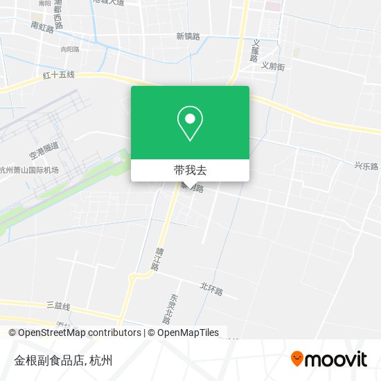 金根副食品店地图
