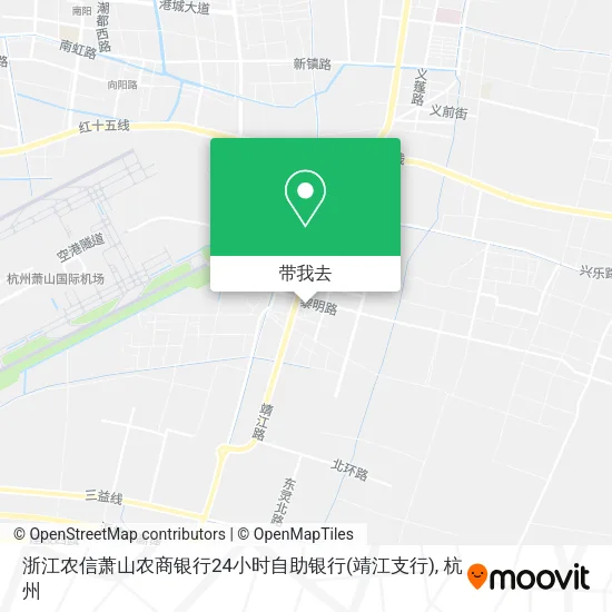 浙江农信萧山农商银行24小时自助银行(靖江支行)地图