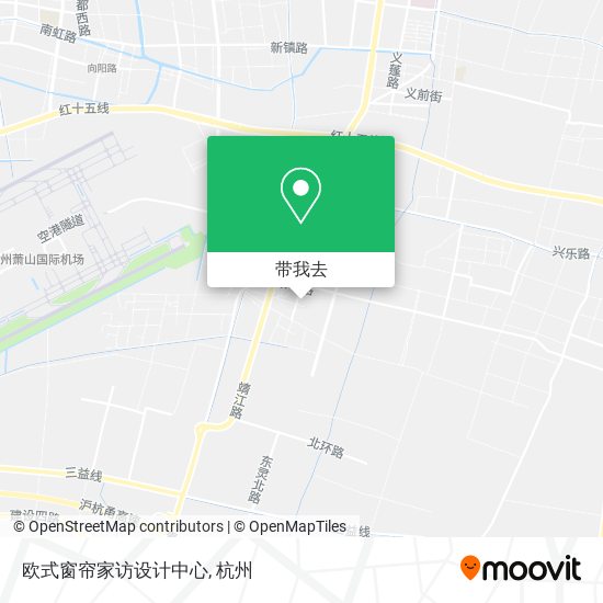 欧式窗帘家访设计中心地图