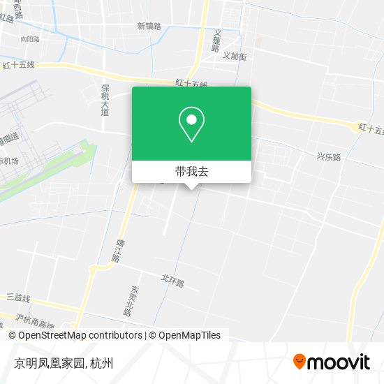 京明凤凰家园地图