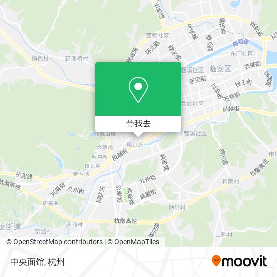中央面馆地图