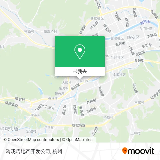 玲珑房地产开发公司地图