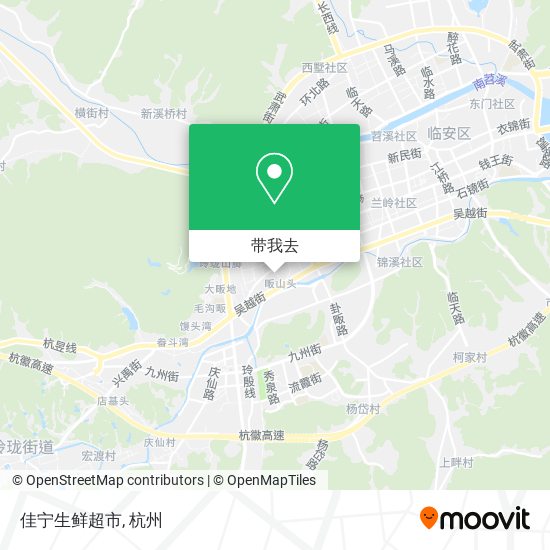 佳宁生鲜超市地图