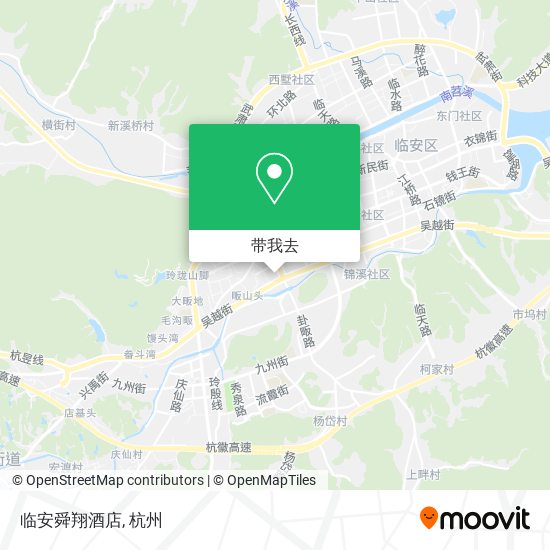 临安舜翔酒店地图