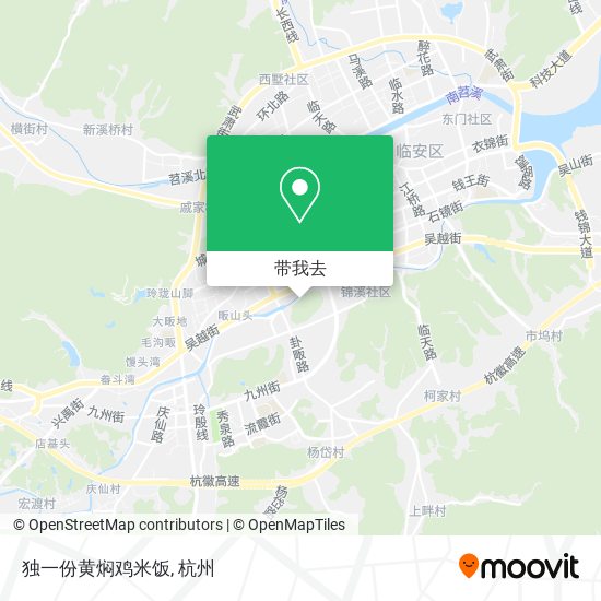 独一份黄焖鸡米饭地图