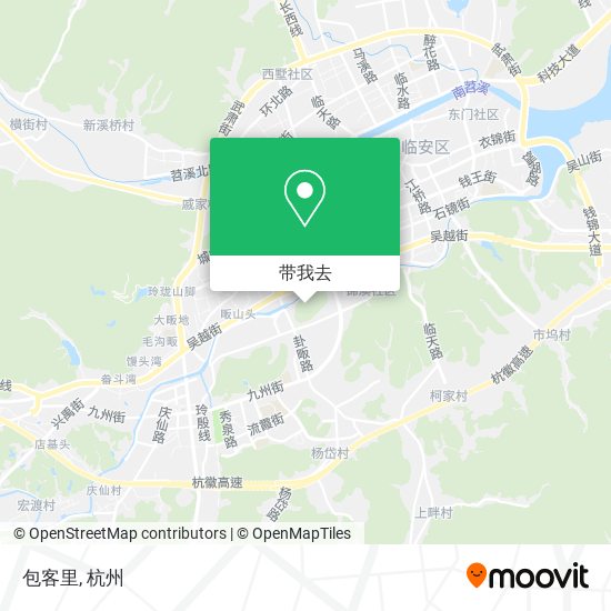 包客里地图