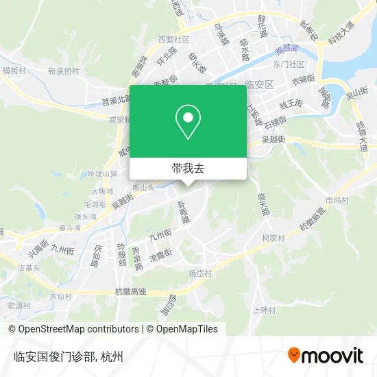 临安国俊门诊部地图