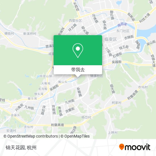 锦天花园地图