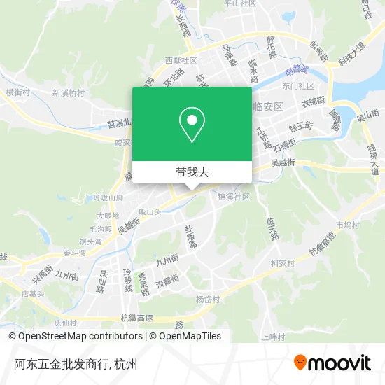 阿东五金批发商行地图