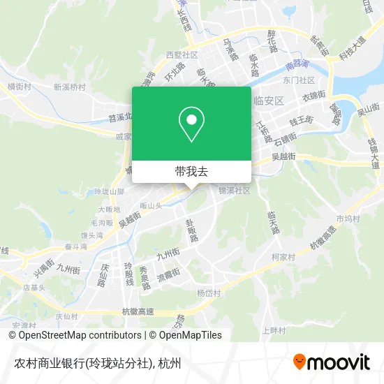 农村商业银行(玲珑站分社)地图