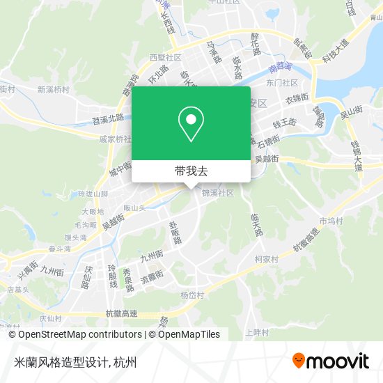 米蘭风格造型设计地图