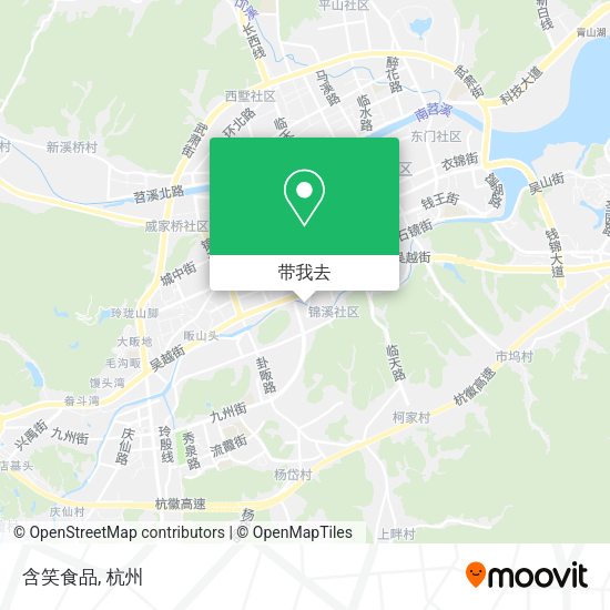 含笑食品地图