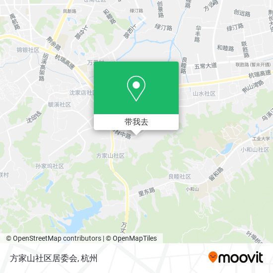方家山社区居委会地图