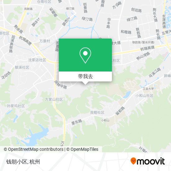 钱朝小区地图