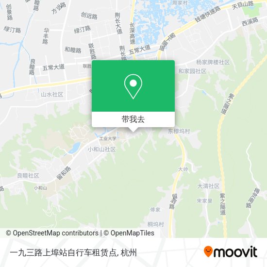 一九三路上埠站自行车租赁点地图