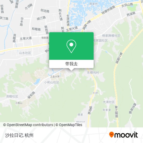 沙拉日记地图