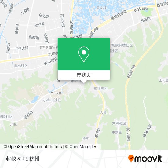 蚂蚁网吧地图