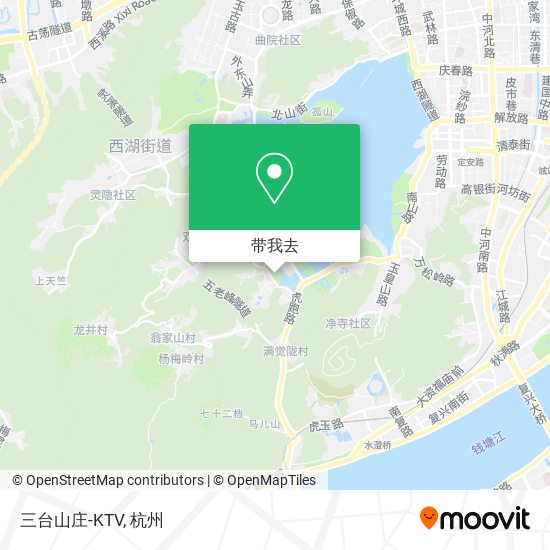 三台山庄-KTV地图