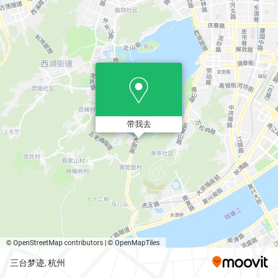 三台梦迹地图