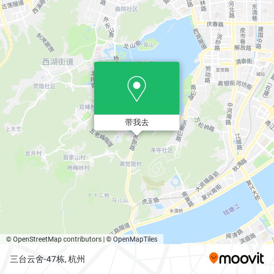 三台云舍-47栋地图