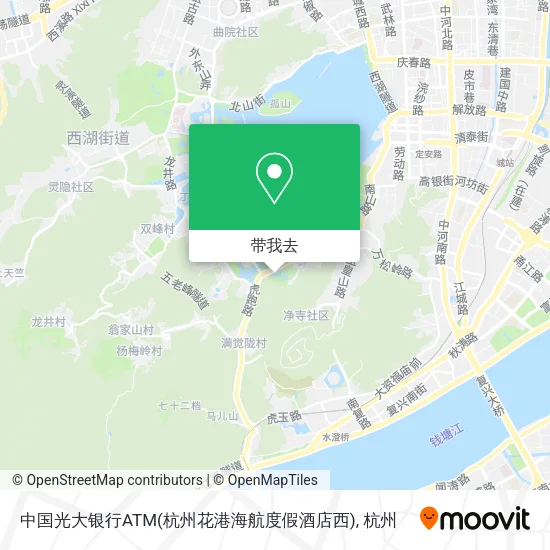 中国光大银行ATM(杭州花港海航度假酒店西)地图