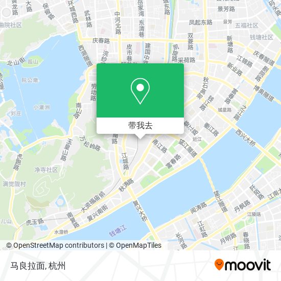 马良拉面地图