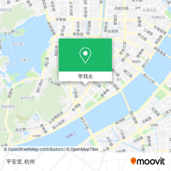 平安里地图