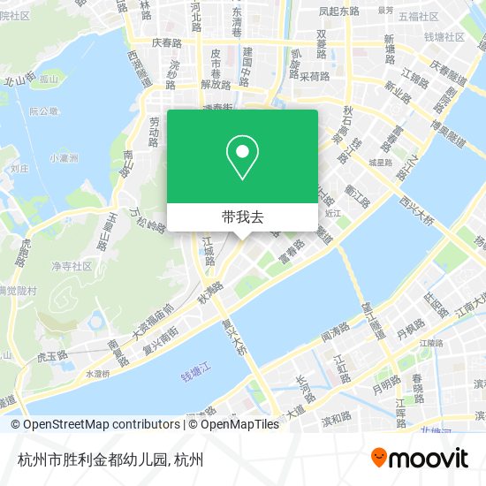 杭州市胜利金都幼儿园地图