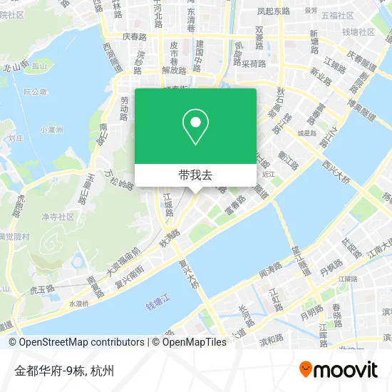 金都华府-9栋地图
