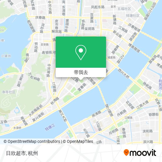 日欣超市地图