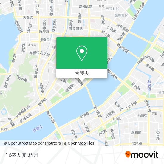 冠盛大厦地图