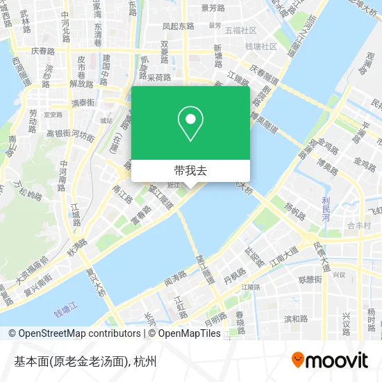 基本面(原老金老汤面)地图