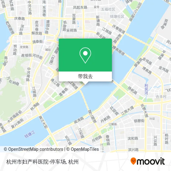 杭州市妇产科医院-停车场地图