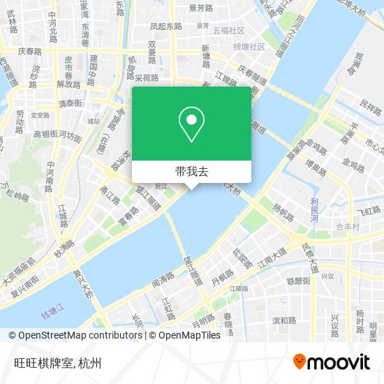 旺旺棋牌室地图