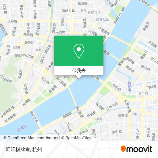 旺旺棋牌室地图