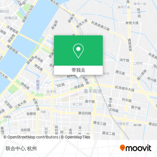 联合中心地图