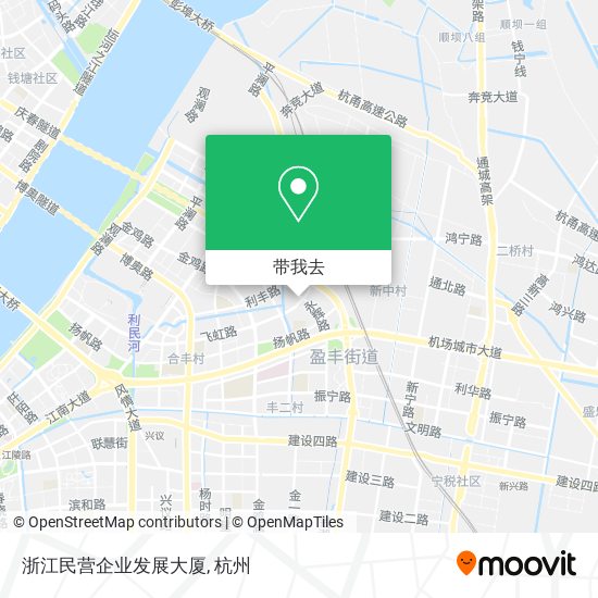 浙江民营企业发展大厦地图