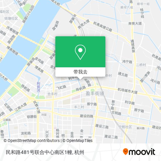 民和路481号联合中心南区1幢地图