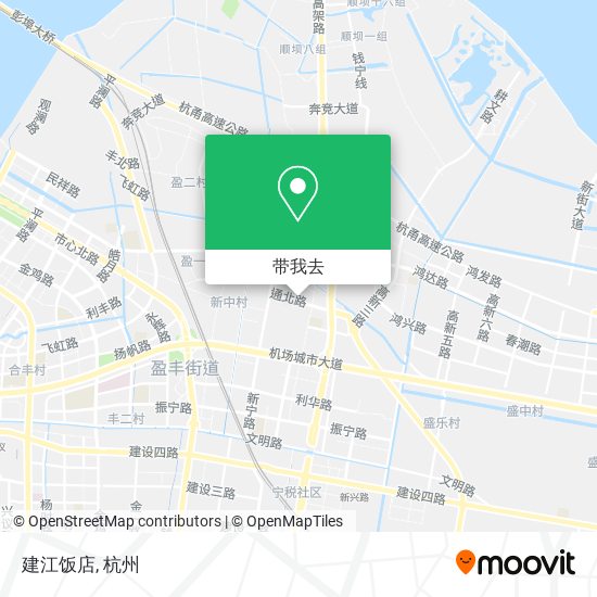 建江饭店地图