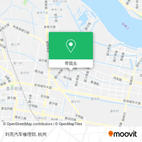 刘亮汽车修理部地图