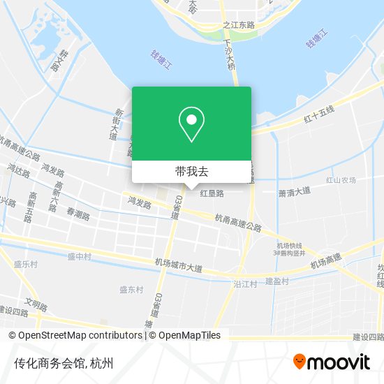 传化商务会馆地图